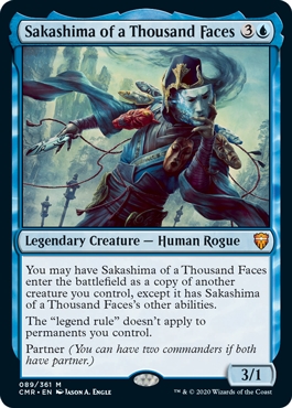 Sakashima of a Thousand Faces Commander Legends
